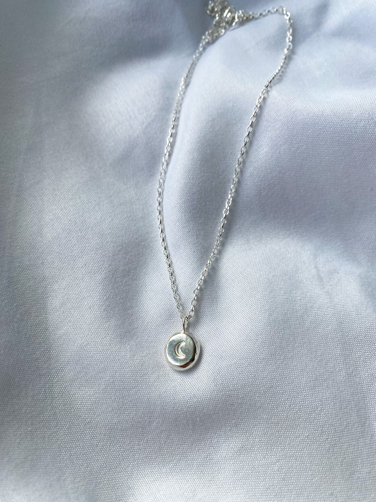 Moon Pebble Necklace