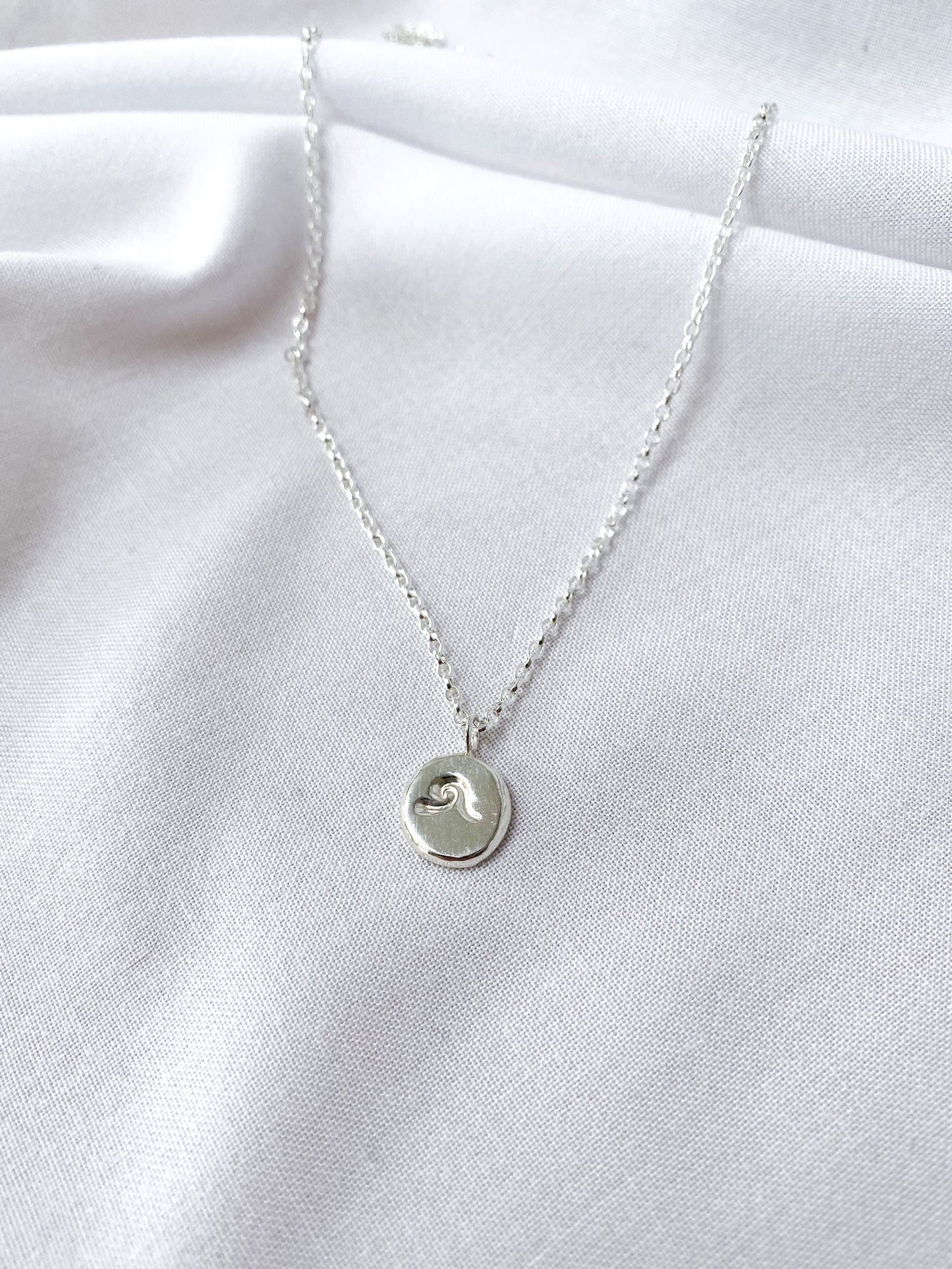Wave Pebble Necklace