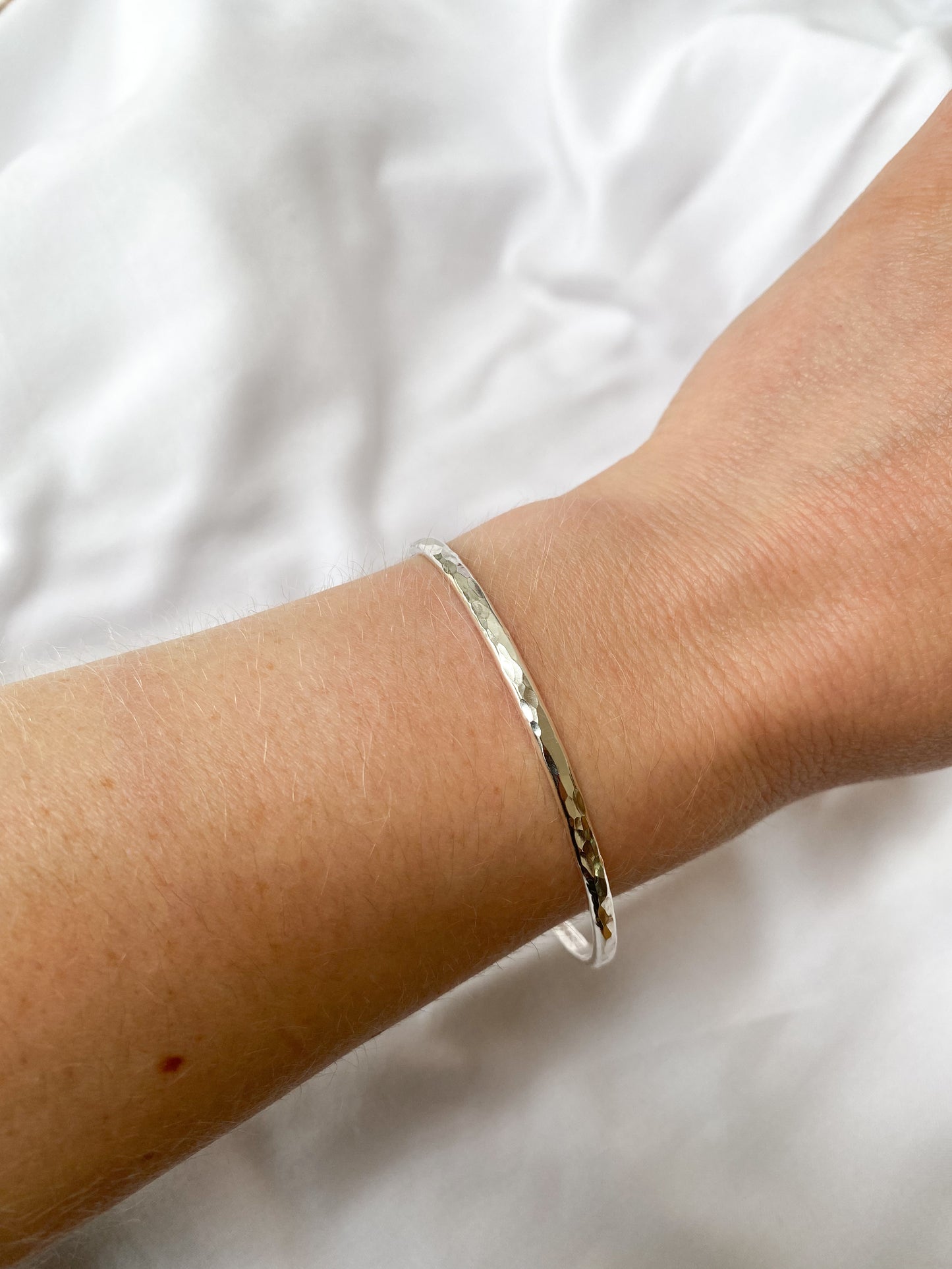 Hammered Cuff
