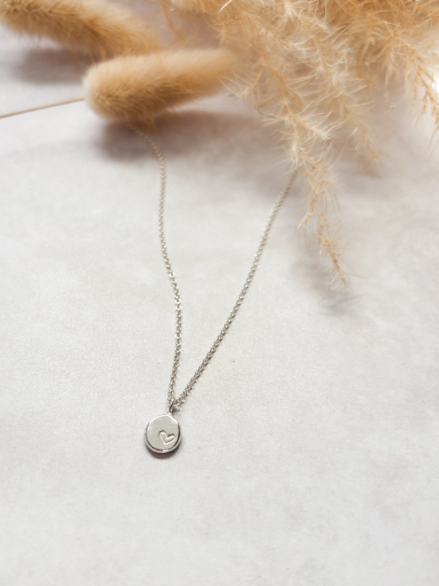 Heart Pebble Necklace
