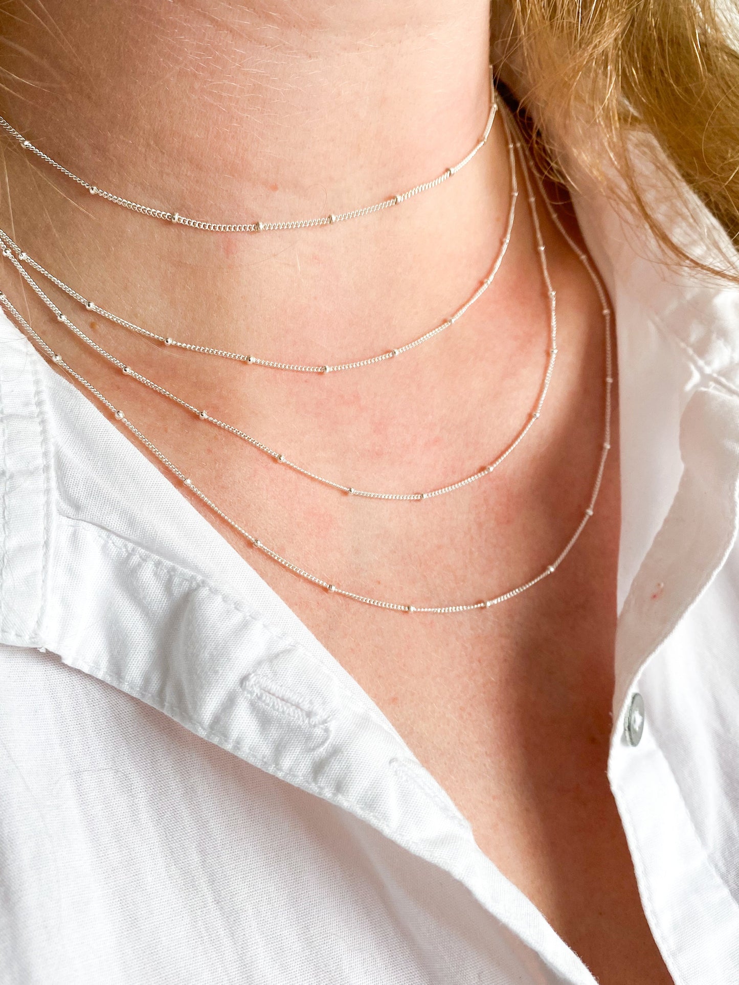 Large Initial Necklace