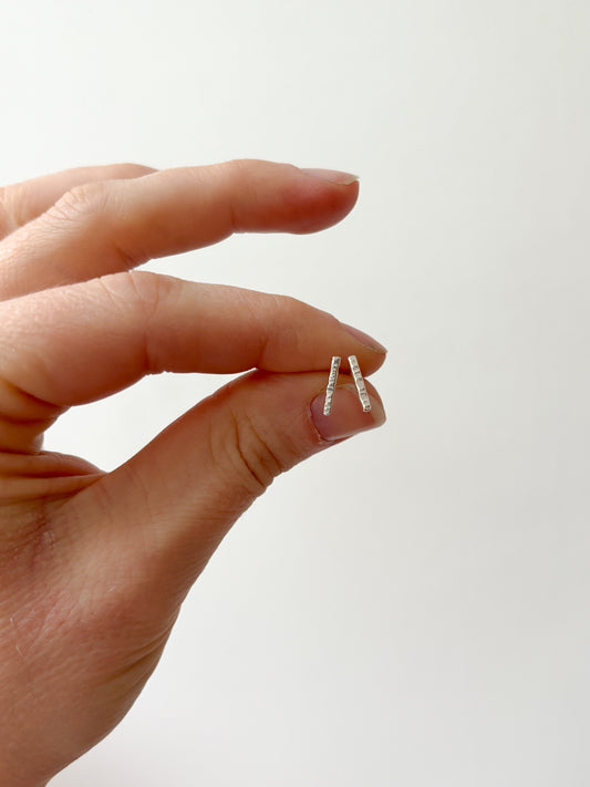 Textured Stud Earrings