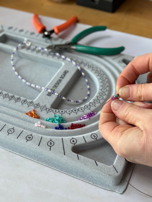 Beaded jewellery workshop tickets 14/3/26